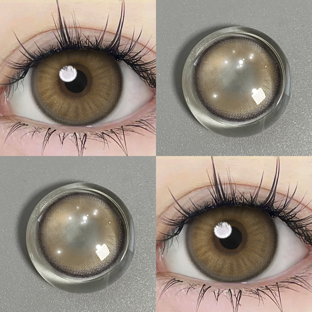 Magister Softlens 14.2 mm Mata Normal softlens grey Lensa Kontak Bergaya Soflens Murah Lensa Warna
