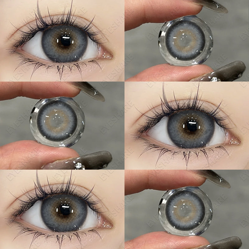 Eyeshare Softlens Swan Gray 1 Pasang 14.5mm