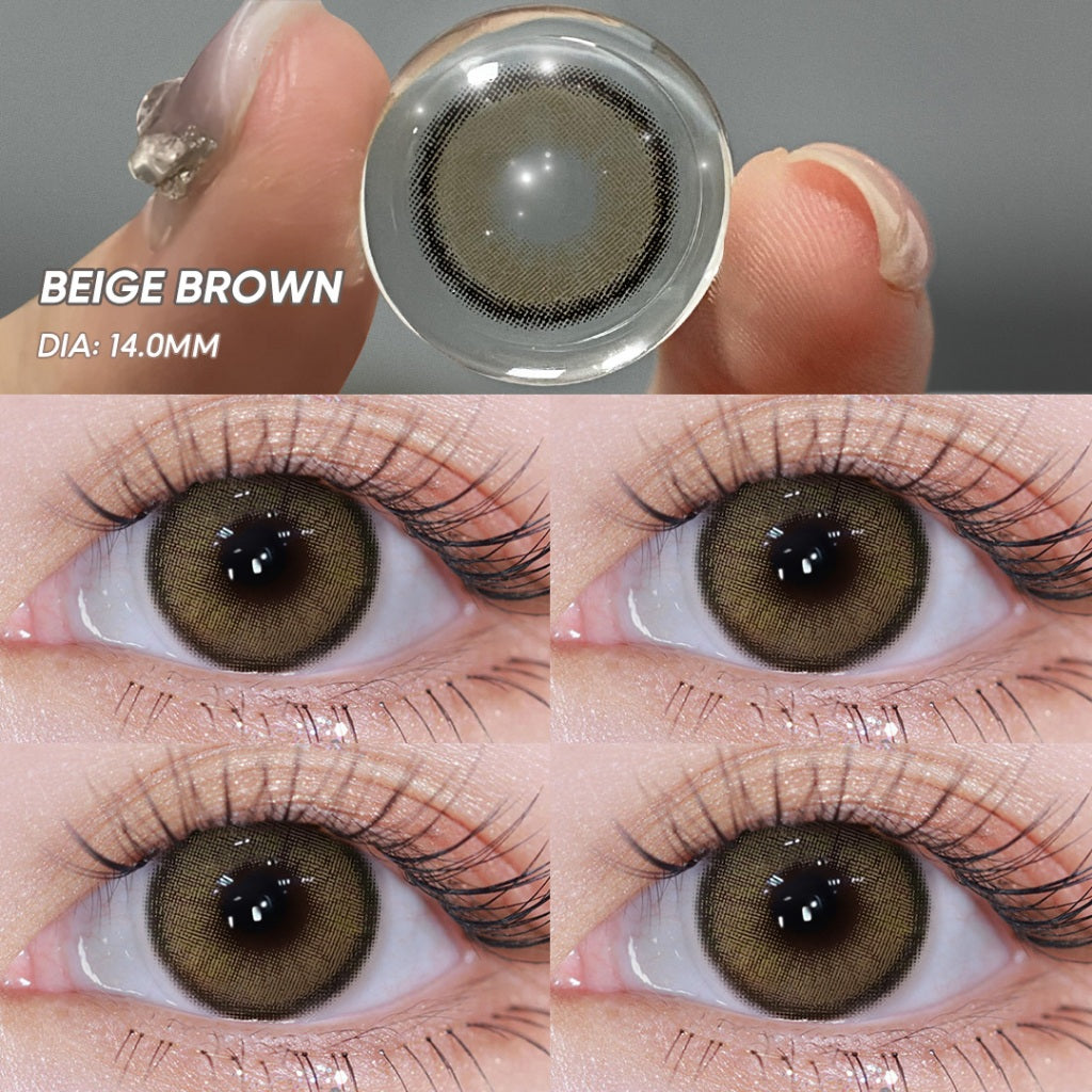 Magister Softlens 14.2 mm Mata Normal softlens grey Lensa Kontak Bergaya Soflens Murah Lensa Warna