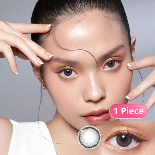 EYELOVIN Softlens OHAN - Hana Grey - Softlens Premium MPC Best Seller untuk Mata Sensitif Korean Look - Bisa Normal dan Minus up to -10.00 (1 pc/sebelah)