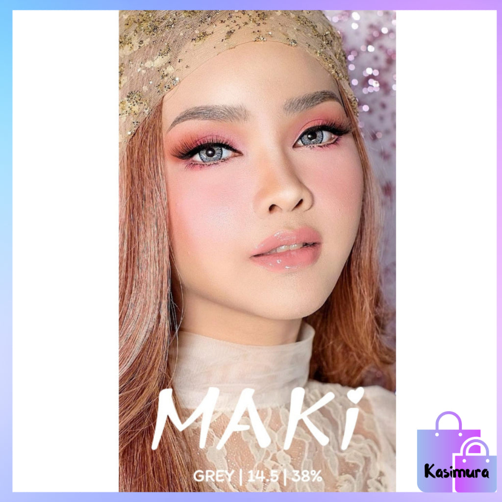 Softlens Urban Maki Normal Free Lenscase -Kasimura