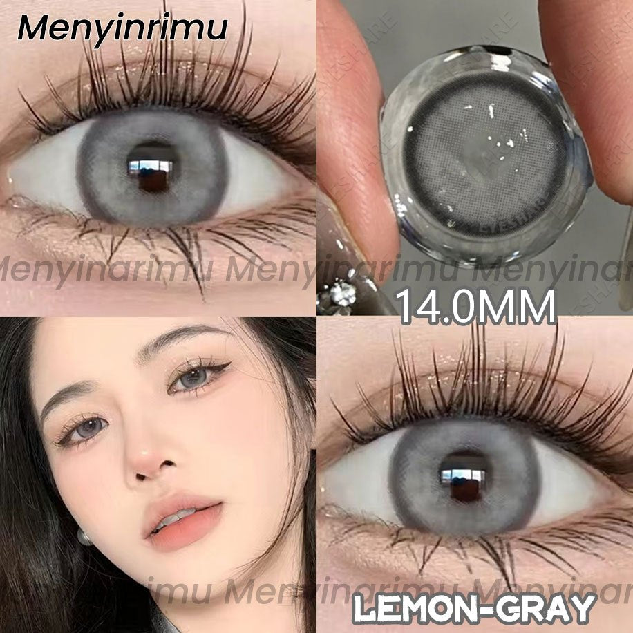 Eyeshare Softlens Lemon Gray 14.0mm 1 Pasang Lensa Kontak