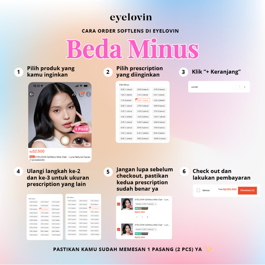 Eyelovin Softlens EOS - Bollycon DNA Hazel (1 Pc/Sebelah)