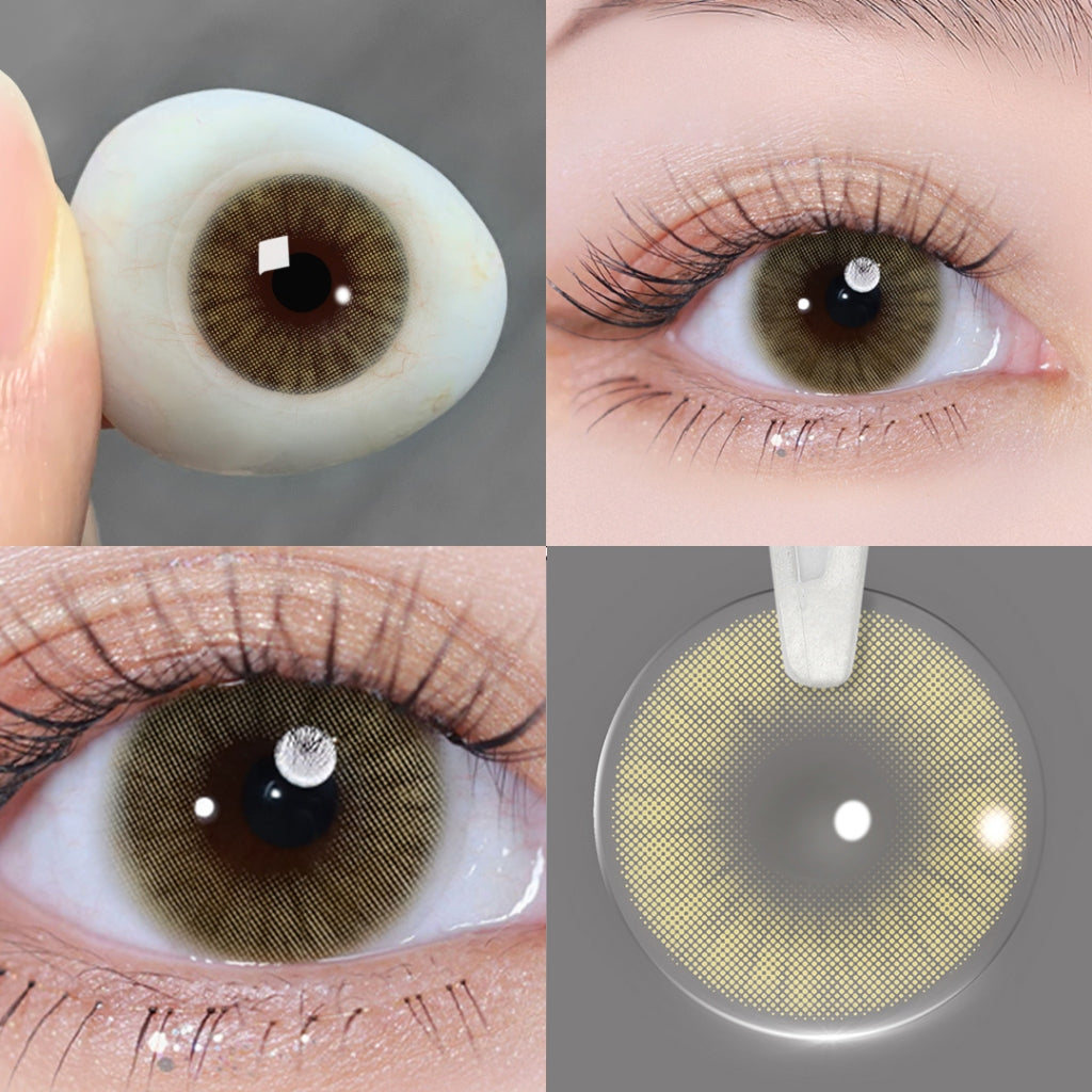 Magister Softlens 14.2 mm Mata Normal softlens grey Lensa Kontak Bergaya Soflens Murah Lensa Warna