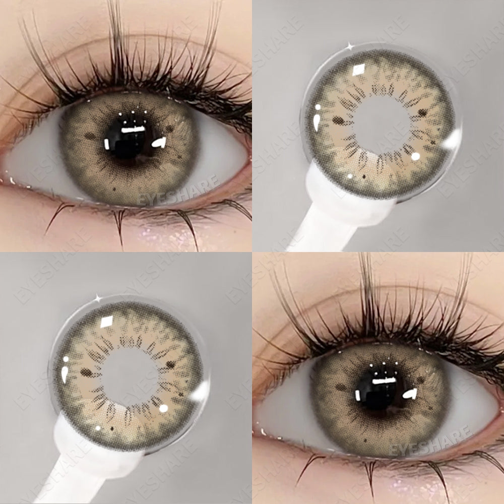 Eyeshare Softlens Minus Estonia Gray 1Pasang 14.5mm Lensa Kontak Minus