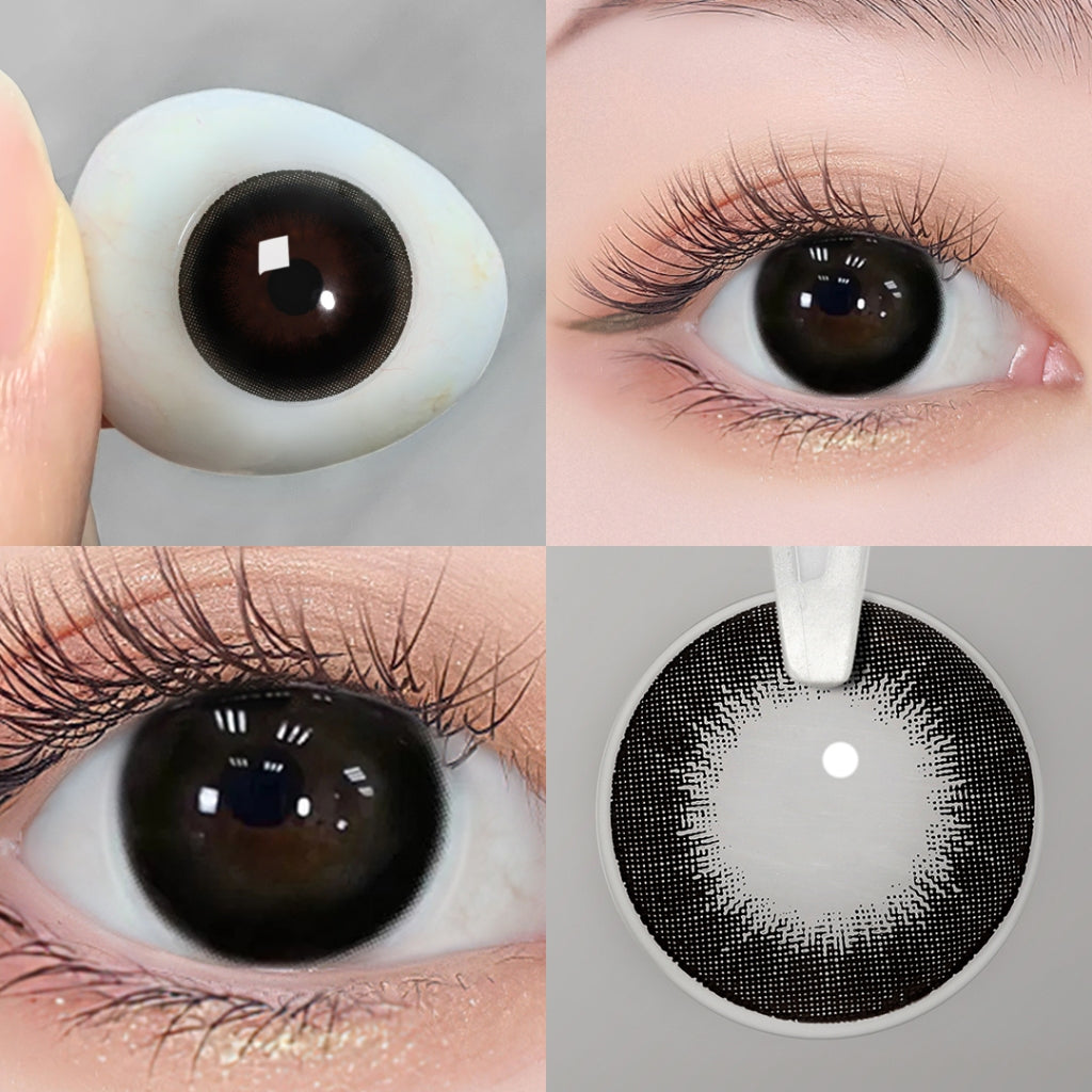 Magister Softlens 14.2 mm Mata Normal softlens grey Lensa Kontak Bergaya Soflens Murah Lensa Warna