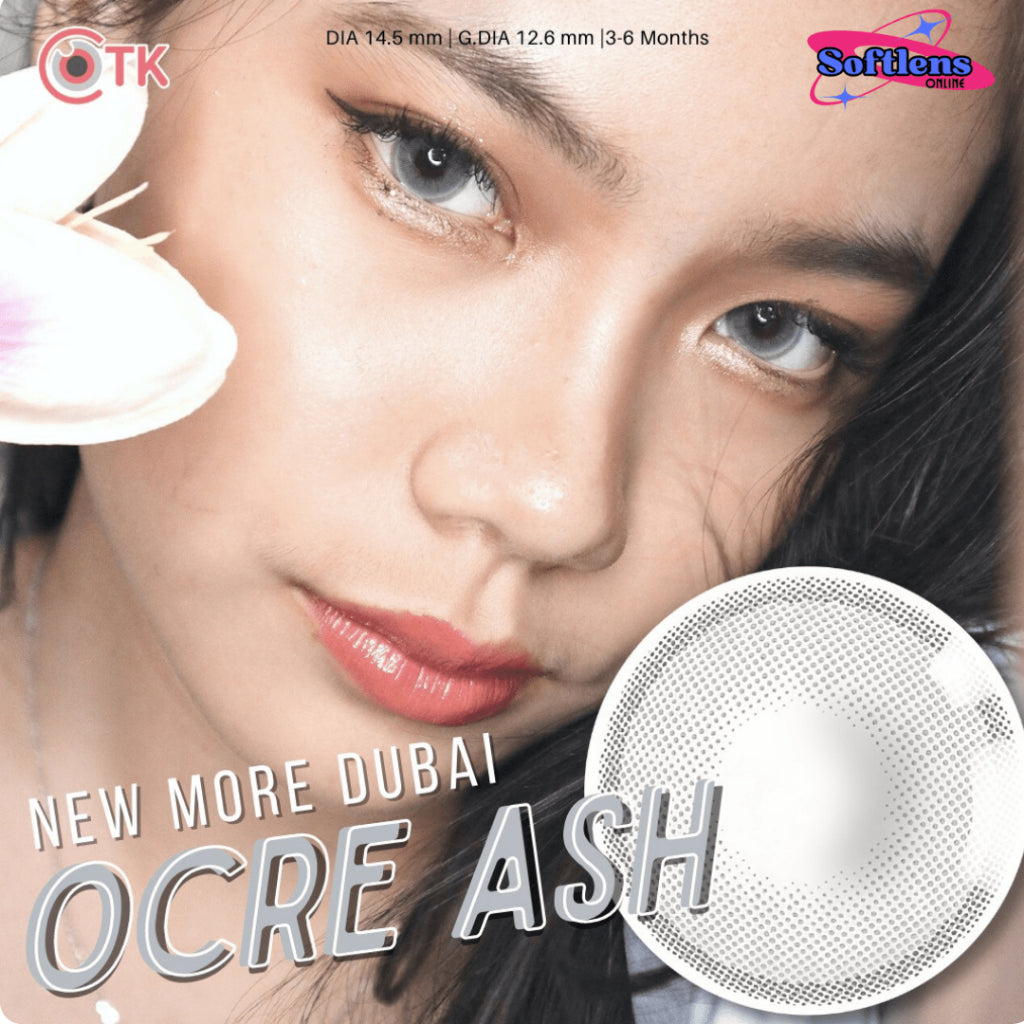 Softlens By CTK NEW MORE DUBAI Dia. 14.50mm Minus -3.50 sd -4.50 | Natural Look | Best Seller