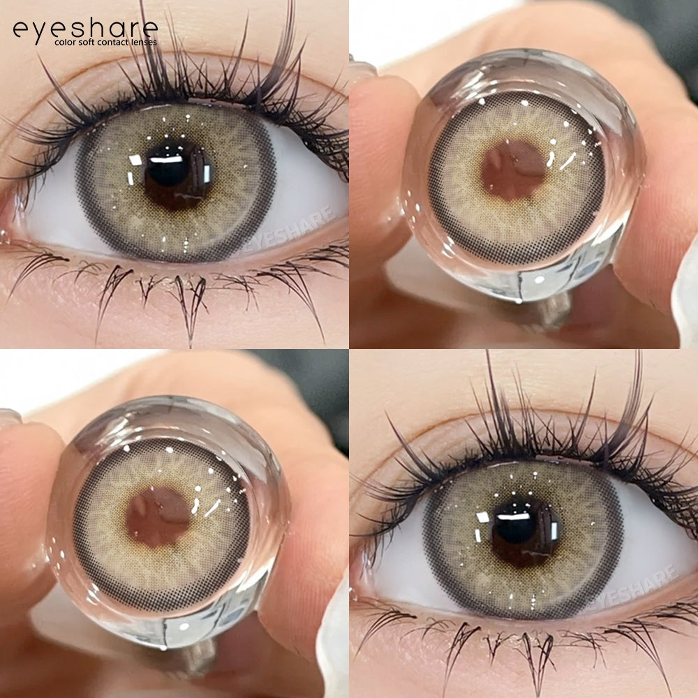 Eyeshare Softlens Vienna Gray 1 Pasang 14.5mm Lensa Kontak