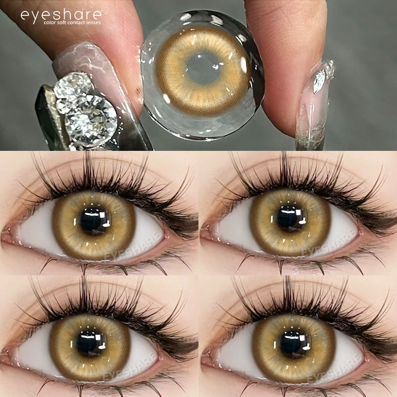 Eyeshare Pattaya Brown Softlens 2pcs 14.2mm Softlen