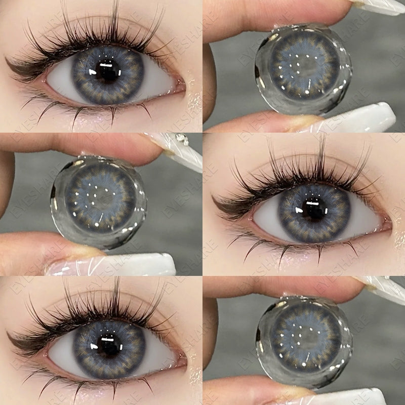 Eyeshare Softlens Swan Gray 1 Pasang 14.5mm