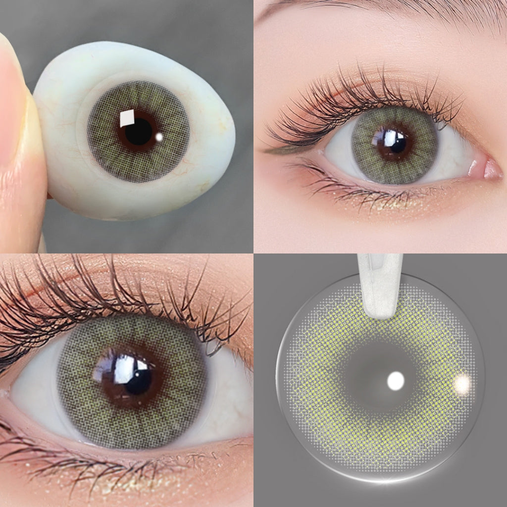 Magister Softlens 14.2 mm Mata Normal softlens grey Lensa Kontak Bergaya Soflens Murah Lensa Warna