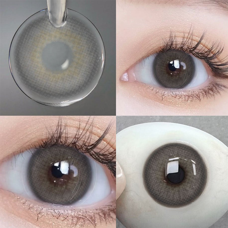 Eyeshare Black Softlens 14.5mm Big Eyes Natural Korea New Softlens Lensa Warna Soflen