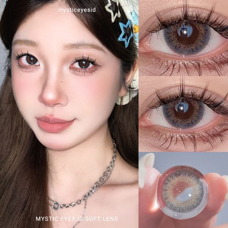 Mysticeyes Softlens Big eyes Series Black 14.5MM