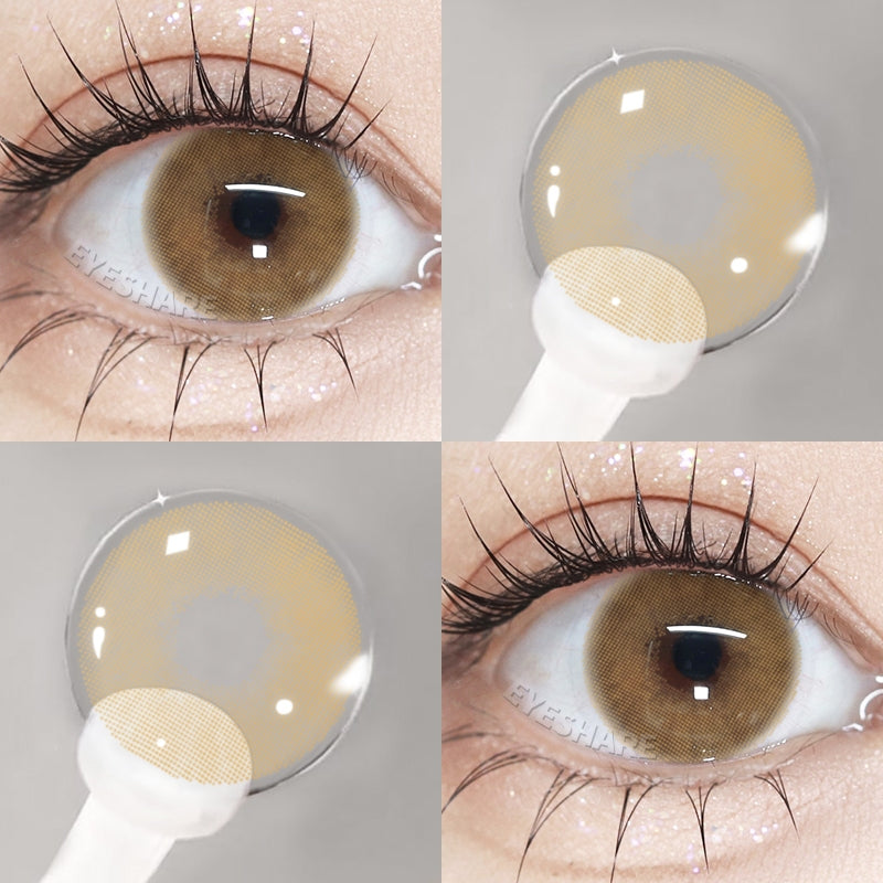 Eyeshare Brazilgirl Amber Softlens 1 Pasang 14.0mm