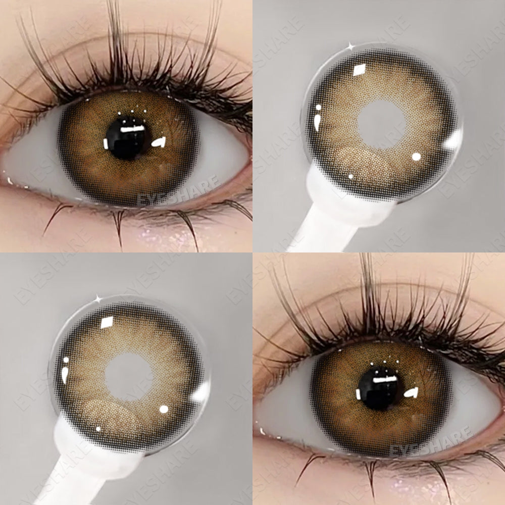 Eyeshare Softlens Lemon Gray 14.0mm 1 Pasang Lensa Kontak