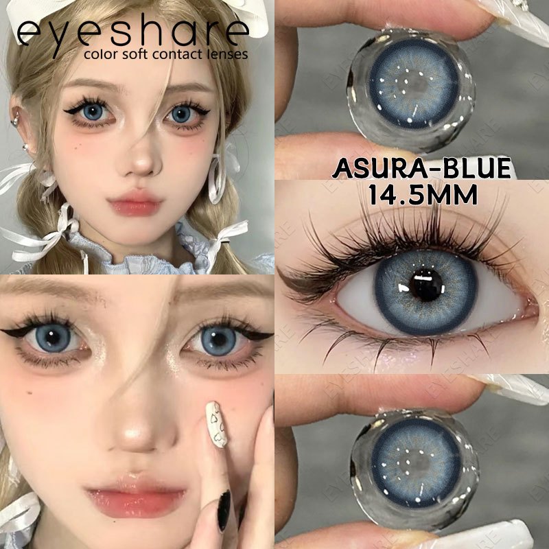 Eyeshare Softlens Miki Gray 1 Pasang 14.0mm