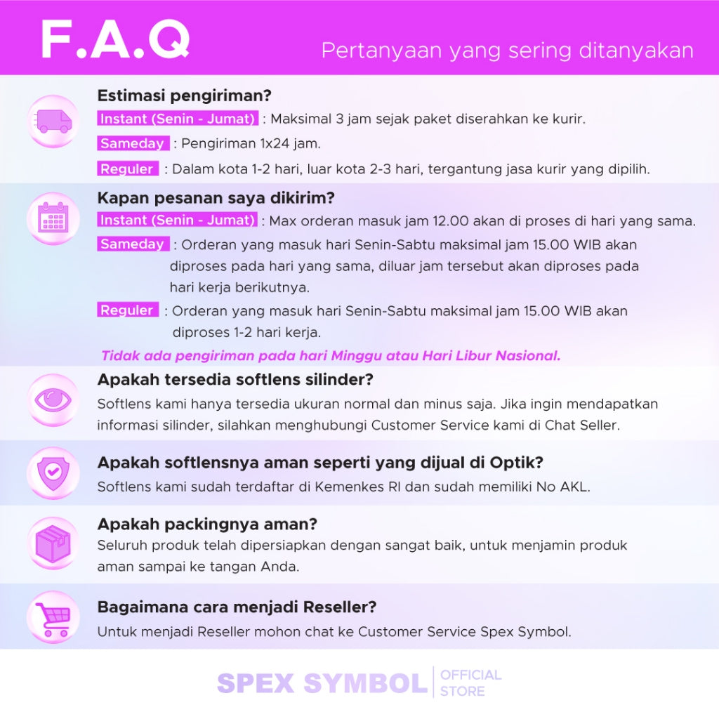 Spex Symbol Softlens EXO CLEAR by Exoticon