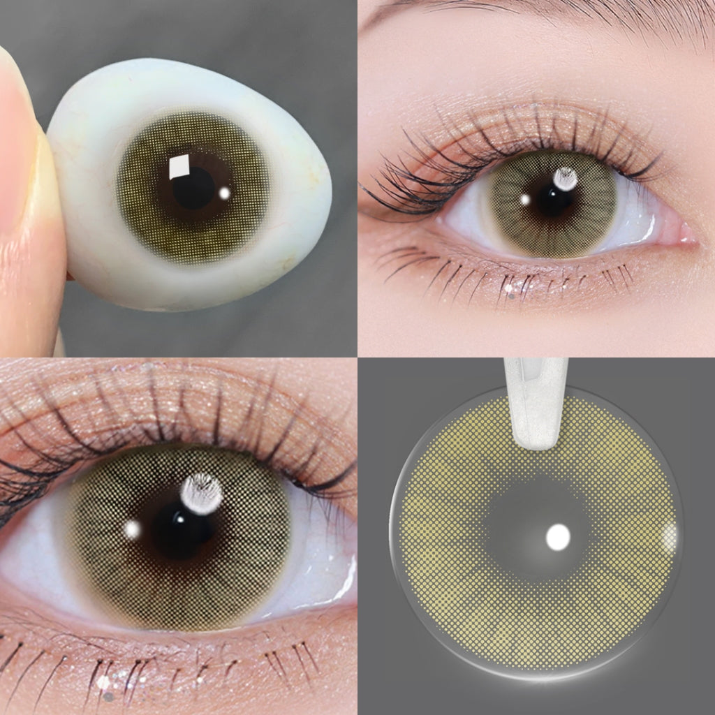 Magister Softlens 14.2 mm Mata Normal softlens grey Lensa Kontak Bergaya Soflens Murah Lensa Warna