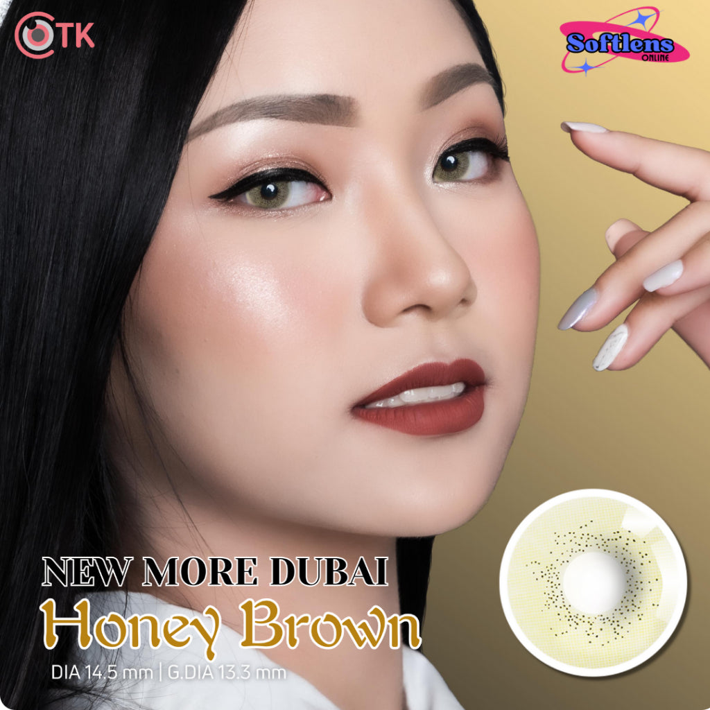 Softlens By CTK NEW MORE DUBAI Dia. 14.50mm Minus -3.50 sd -4.50 | Natural Look | Best Seller