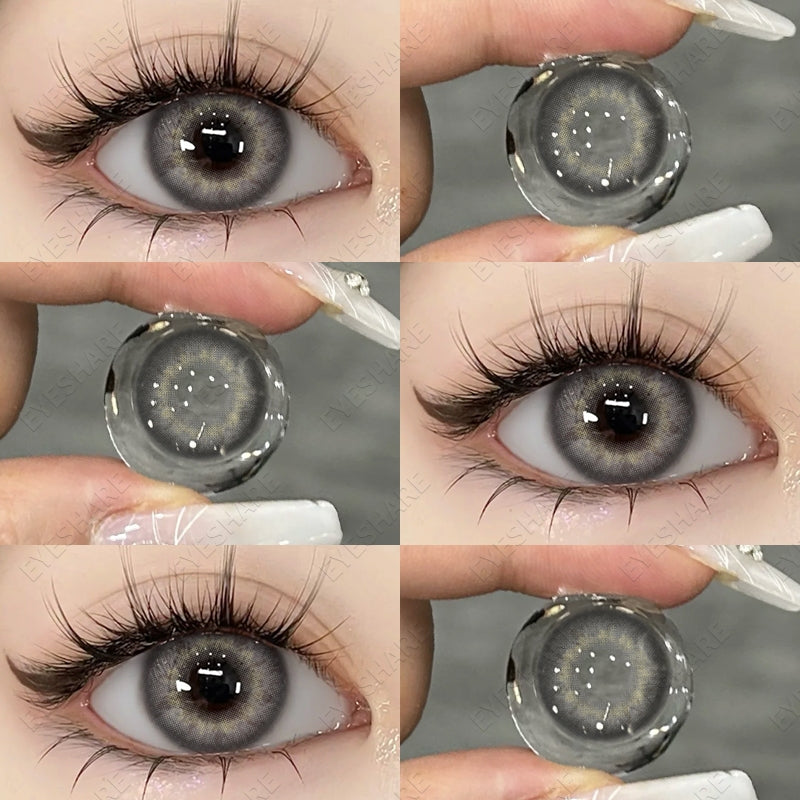 Eyeshare Softlens Vienna Gray 1 Pasang 14.5mm Lensa Kontak