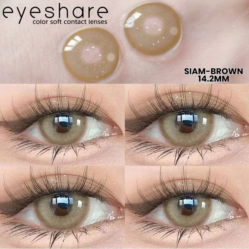 Eyeshare Softlens Vienna Gray 1 Pasang 14.5mm Lensa Kontak