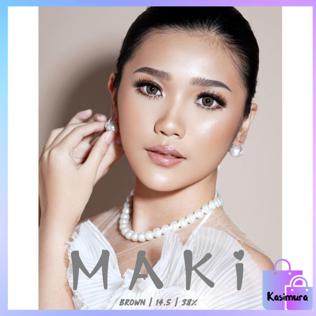 Softlens Urban Maki Normal Free Lenscase -Kasimura