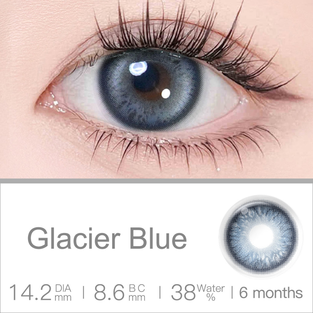 Magister Softlens minus BLUSH GIRL Buff Brown 14.2mm lensa kontak soflen warna Shadow Gray soflens normal