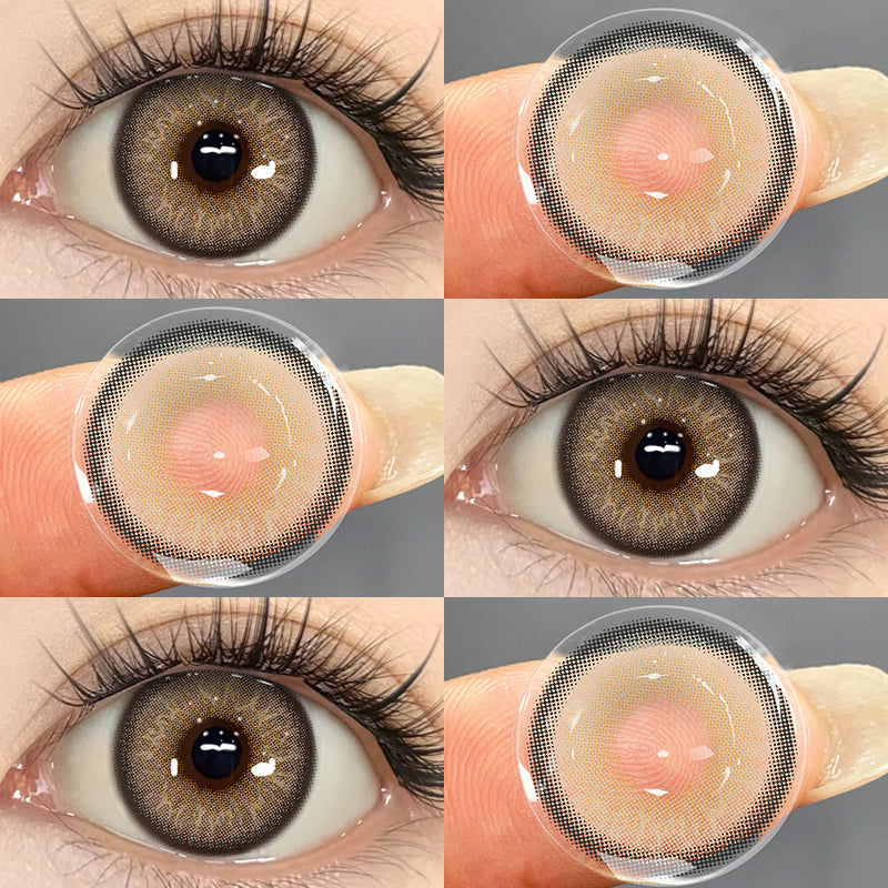 [COD]Mysticeyes Softlens Twilight series Wolf Grey Lensa kontak Normal Diameter14.5MM
