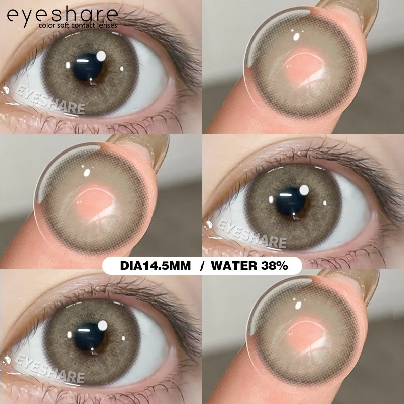 Eyeshare Pattaya Brown Softlens 2pcs 14.2mm Softlen
