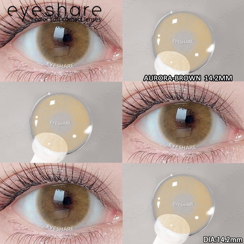 Eyeshare Softlens Minus Estonia Green 1Pasang 14.5mm Softlens