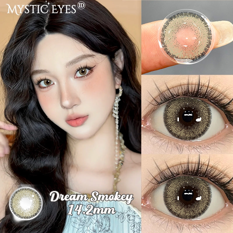 Mysticeyes Magic Series 14.5mm Contact Lenses (1 Pair) - 6 Month Use