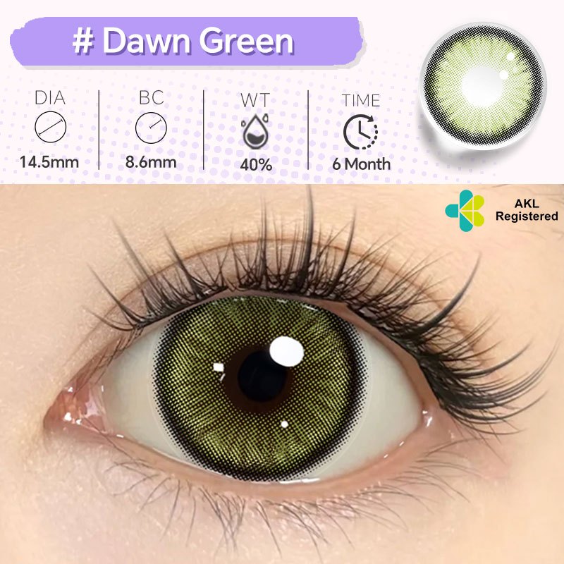 [COD]Mysticeyes Softlens Twilight series Wolf Grey Lensa kontak Normal Diameter14.5MM