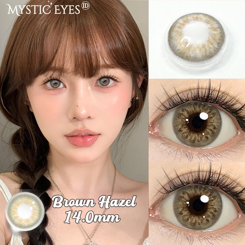 Mysticeyes Magic Series 14.5mm Contact Lenses (1 Pair) - 6 Month Use