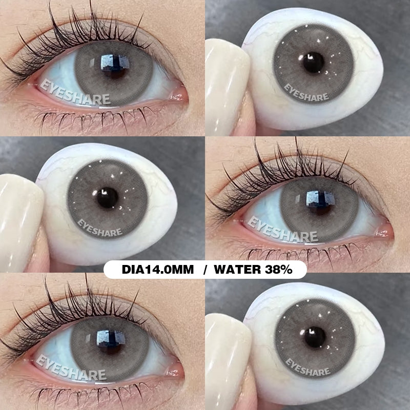Eyeshare Softlens Lemon Gray 14.0mm 1 Pasang Lensa Kontak
