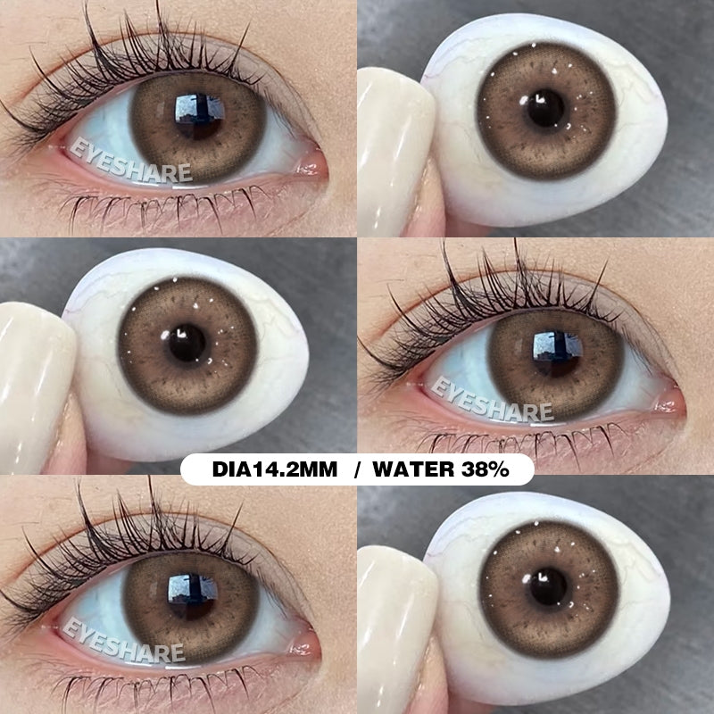Eyeshare Pattaya Brown Softlens 2pcs 14.2mm Softlen