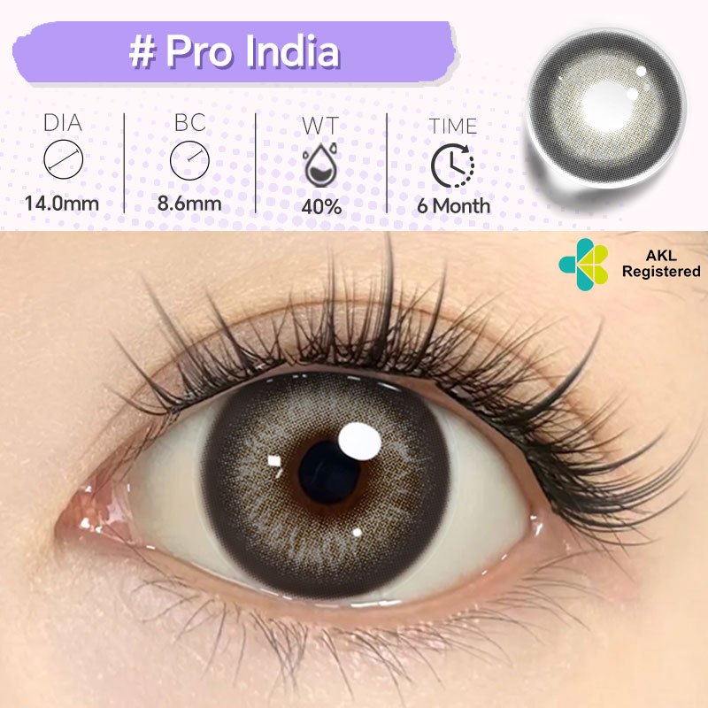 [COD]Mysticeyes Softlens Twilight series Wolf Grey Lensa kontak Normal Diameter14.5MM