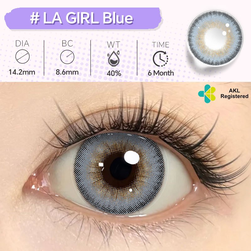 Mysticeyes Softlens  Blue Lens Cosplay Lenses Green Softlens Normal 14.0-14.5MM