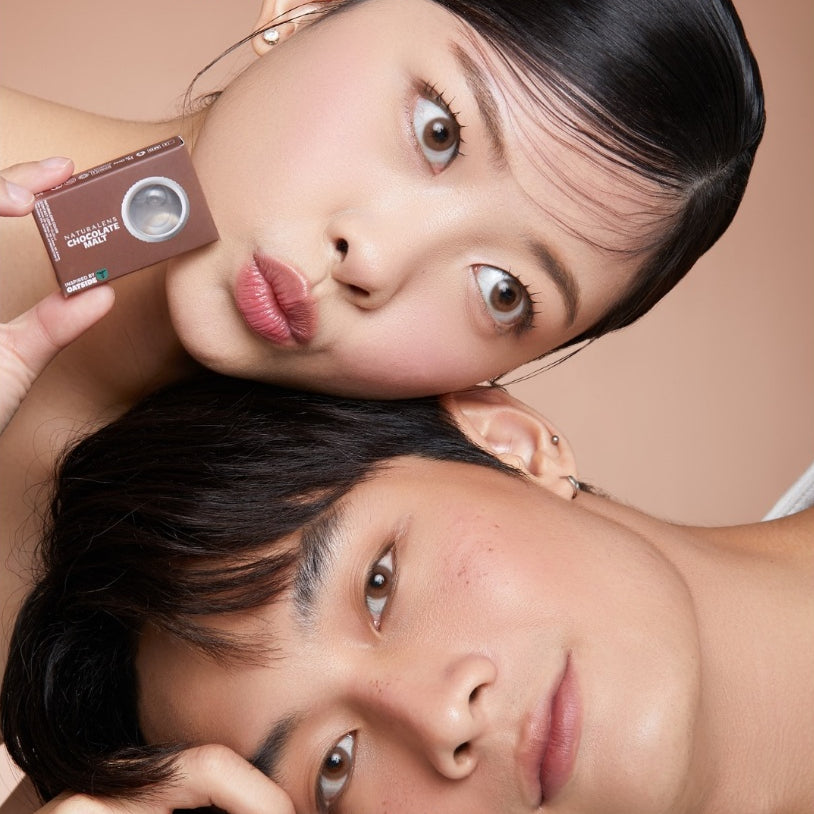 Naturalens x Oatside Chocolate Malt Softlens Biomoist (1PC/SEBELAH) Contact Lens (0 sd -10) / Soft Lens / Lensa Kontak / Soflen / Softlen / Soflens normal minus / Softlense / Lensa mata