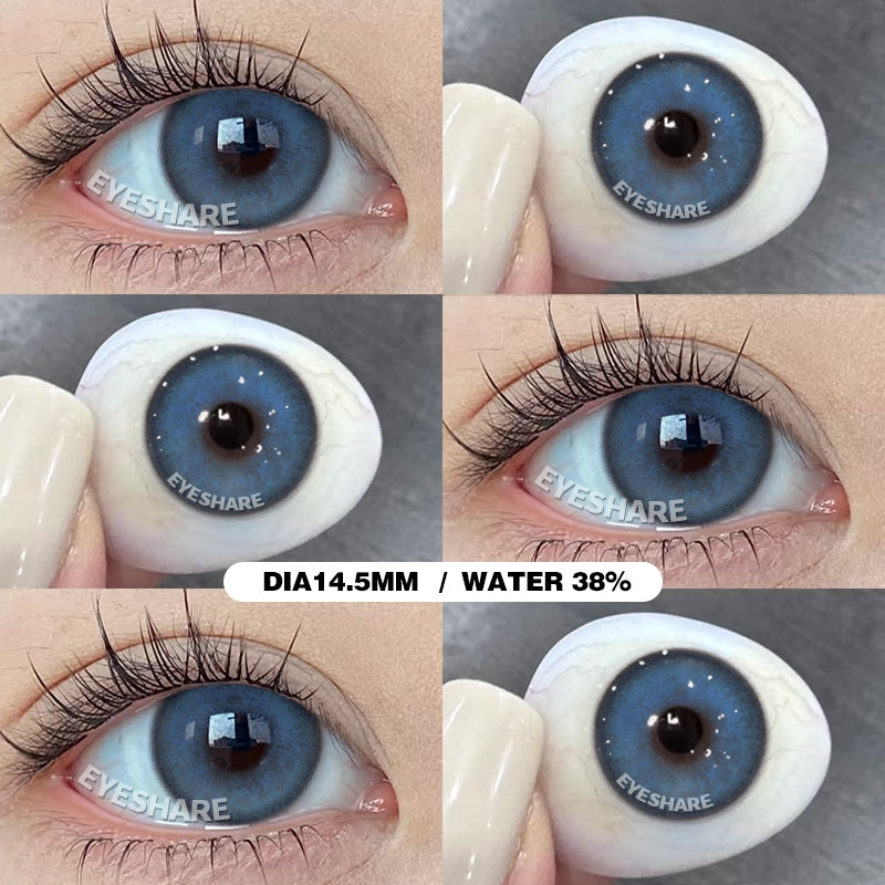 Eyeshare Softlens Lemon Gray 14.0mm 1 Pasang Lensa Kontak