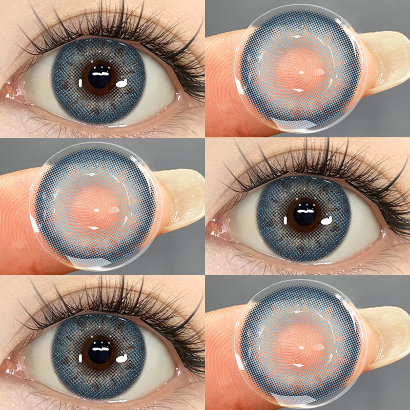 [COD]Mysticeyes Softlens Twilight series Wolf Grey Lensa kontak Normal Diameter14.5MM
