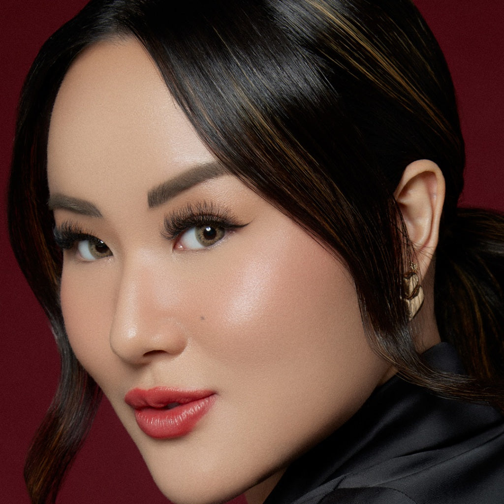 [EYELOVIN X MONICA AMADEA] QUITA - Lovestruck In Hazel - Bold Makeup Look (1 pc/sebelah)