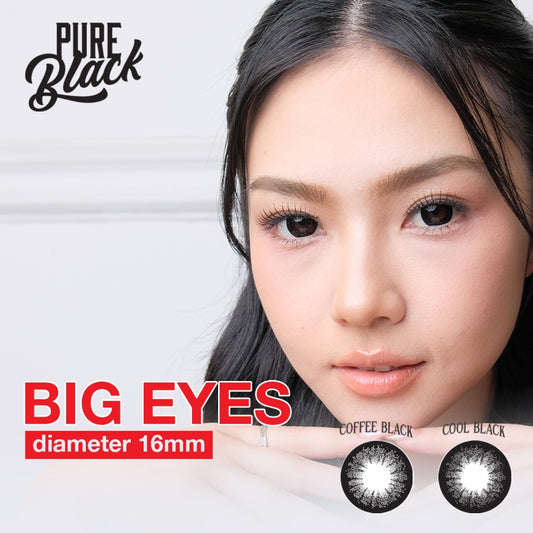 Living Color Pure Black Softlens - MINUS & NORMAL by Irislab