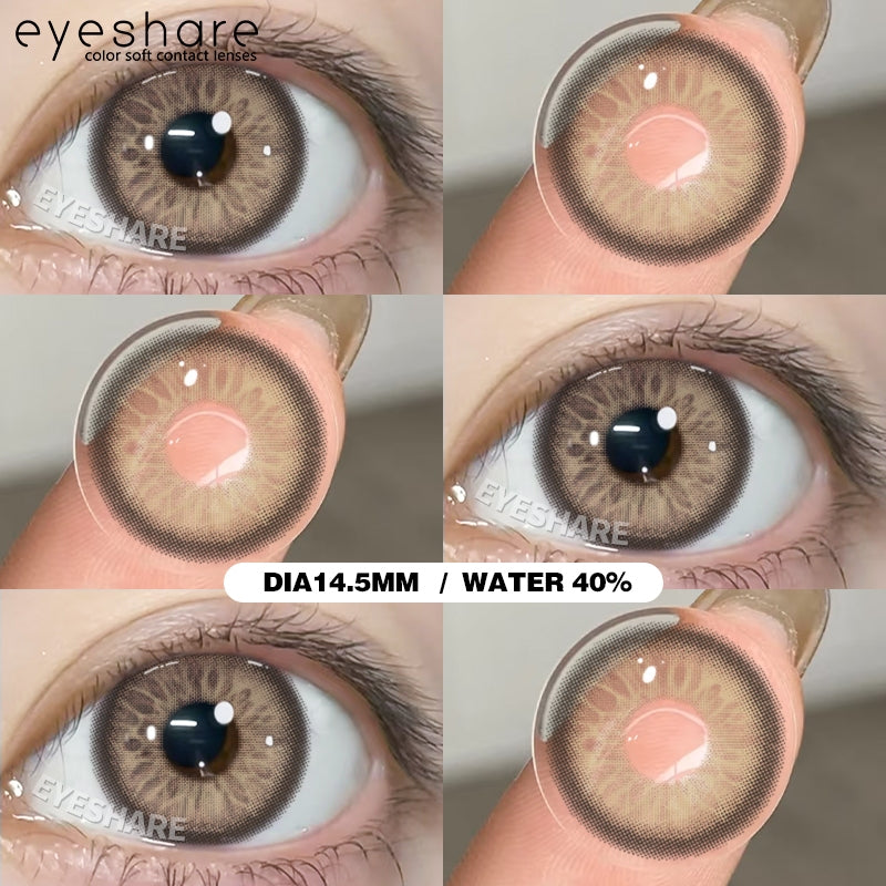 Eyeshare Pattaya Brown Softlens 2pcs 14.2mm Softlen