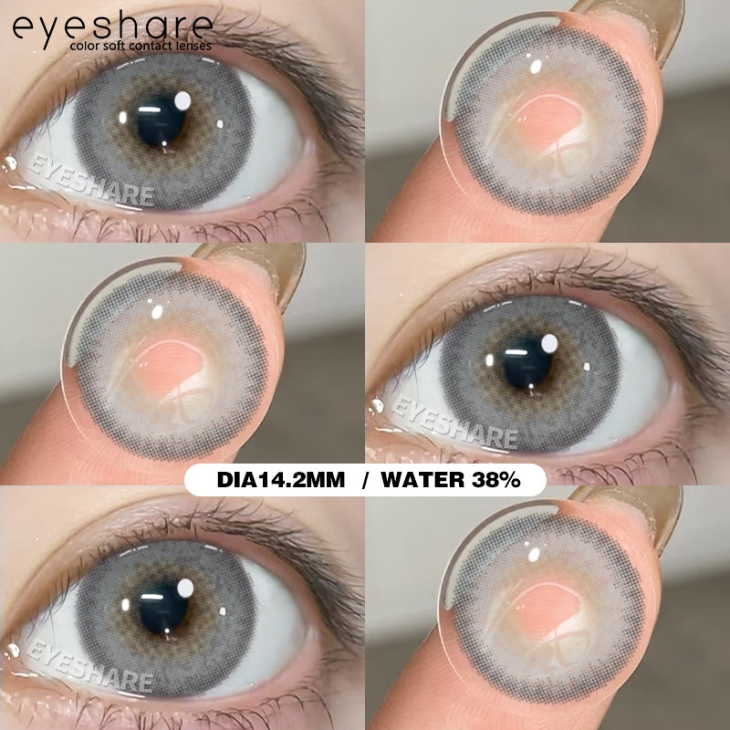 Eyeshare Pattaya Brown Softlens 2pcs 14.2mm Softlen