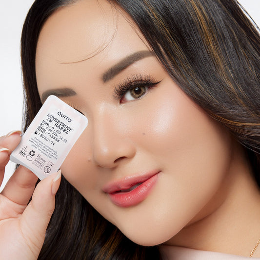 [EYELOVIN X MONICA AMADEA] QUITA - Lovestruck In Hazel - Bold Makeup Look (1 pc/sebelah)