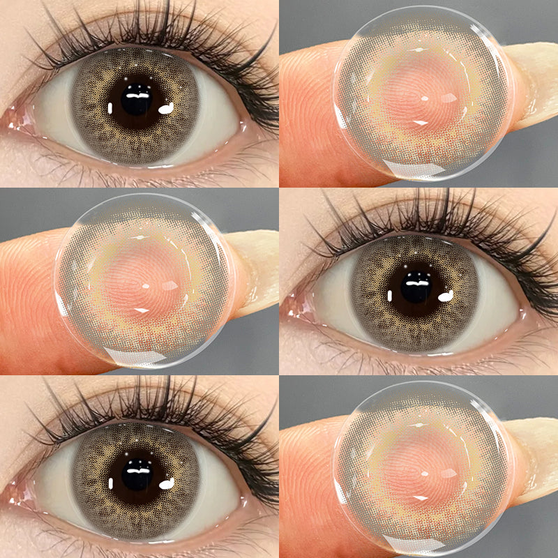 [COD]Mysticeyes Softlens Twilight series Wolf Grey Lensa kontak Normal Diameter14.5MM