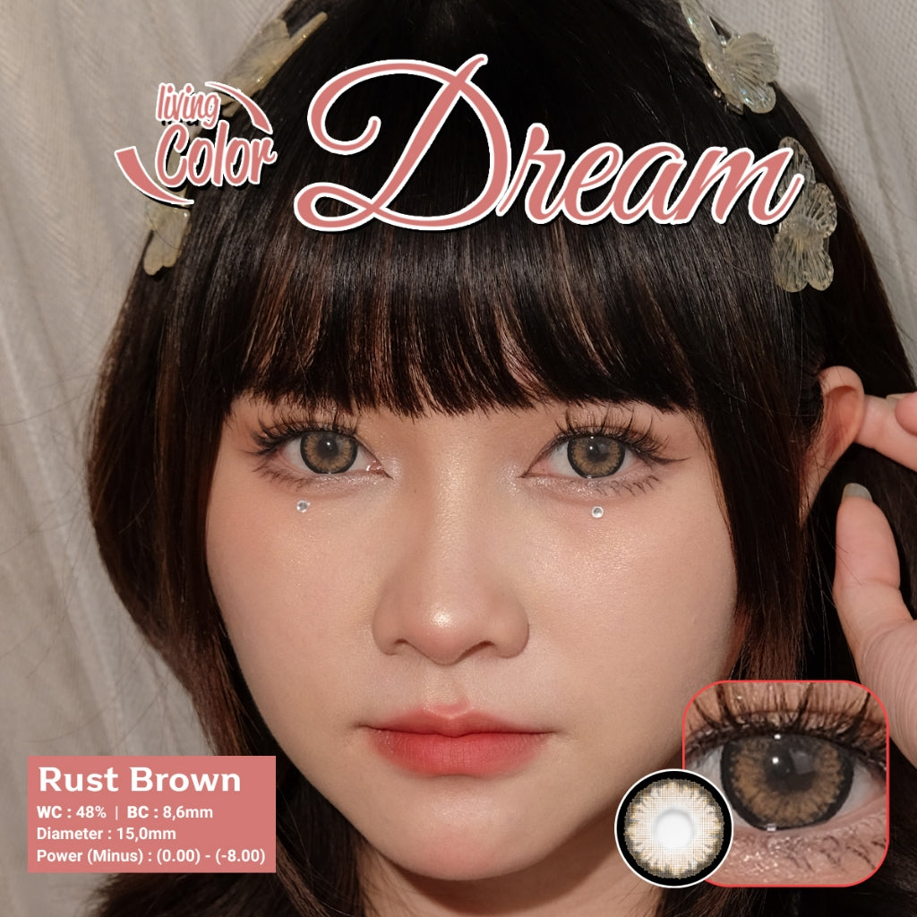 Living Color Dream Softlens - MINUS & NORMAL Diameter 15mm by Irislab