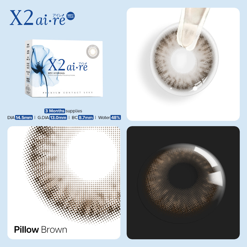 X2 AIRE Softlens - Pillow Brown