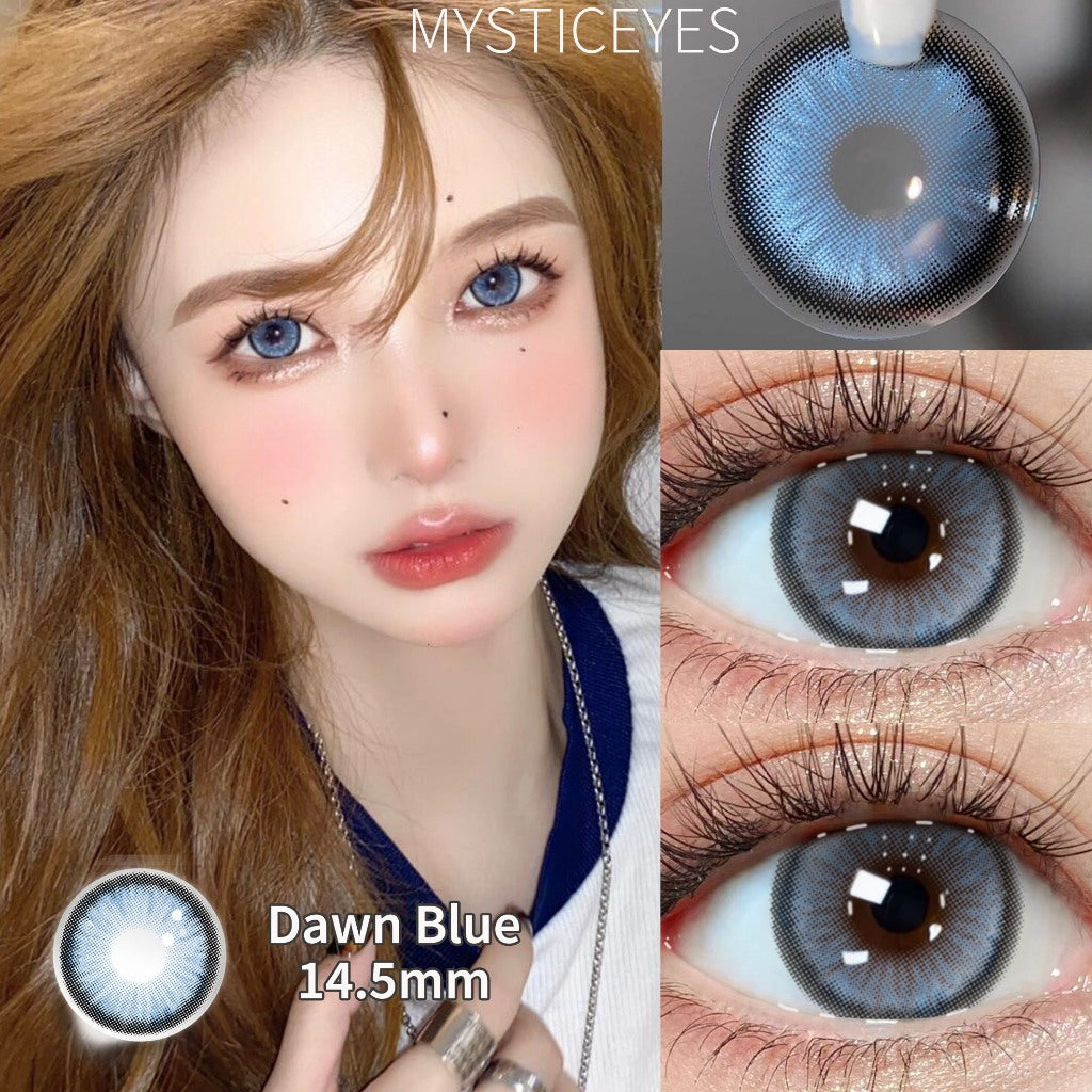 Mysticeyes Magic Series 14.5mm Contact Lenses (1 Pair) - 6 Month Use