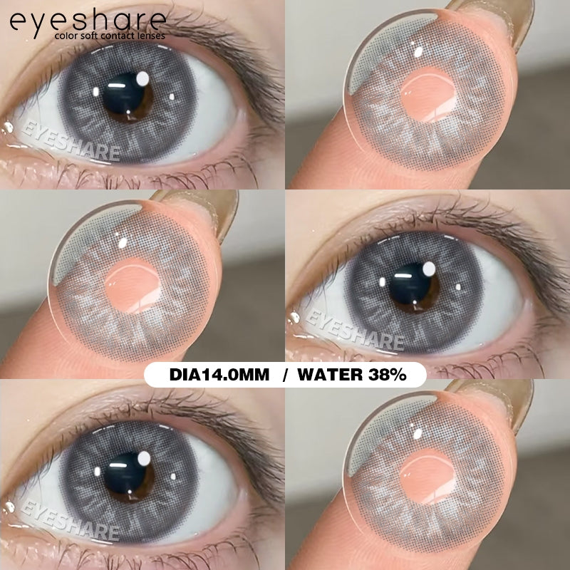 Eyeshare Softlens Vienna Gray 1 Pasang 14.5mm Lensa Kontak